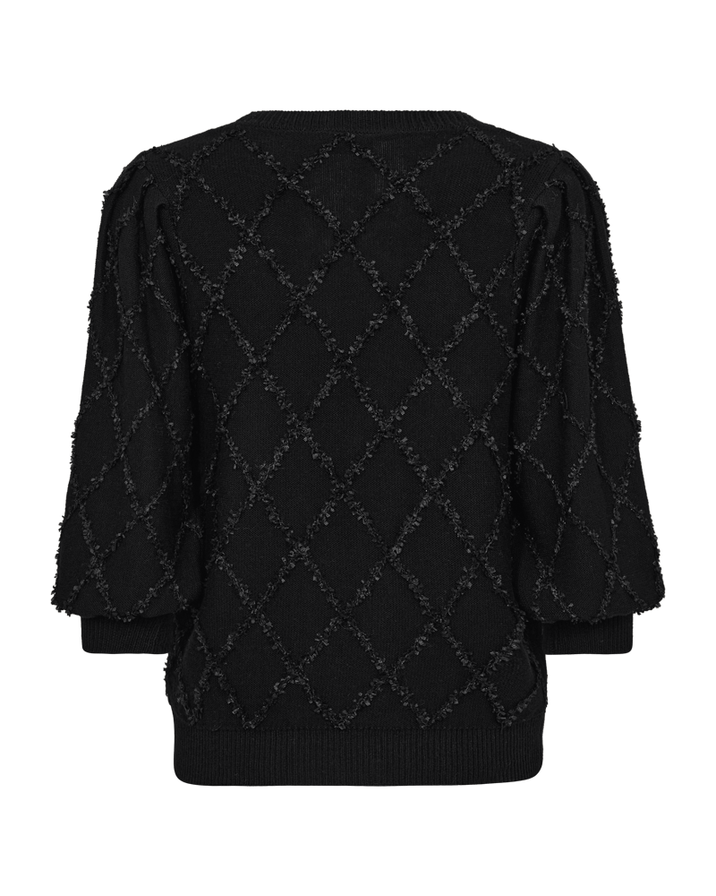 PULLOVER  DAMEN FQSAFRI VON FREE/QUENT IN SCHWARZ MZ#01018 Mode-Zauber