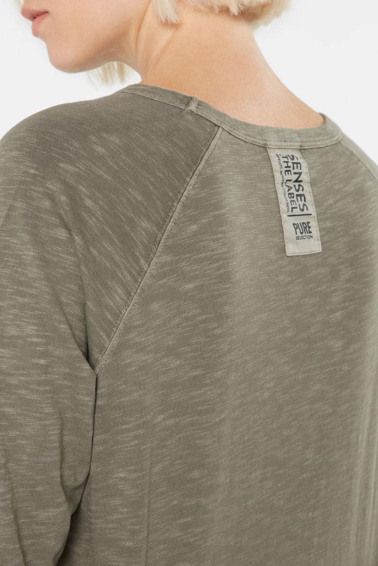 LONGSLEEVE TAB:BY MIT RAGLANÄRMEL VON SENSES MZ#00881 Mode-Zauber