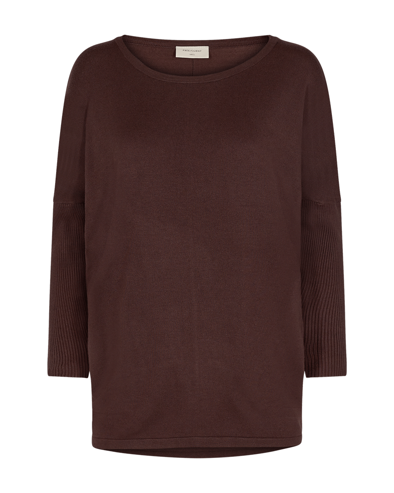 PULLOVER FQJONE VON FREE/QUENT IN COFFEE BEAN MZ#00912 Mode-Zauber