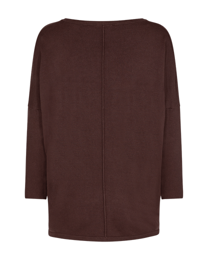 PULLOVER FQJONE VON FREE/QUENT IN COFFEE BEAN MZ#00912 Mode-Zauber