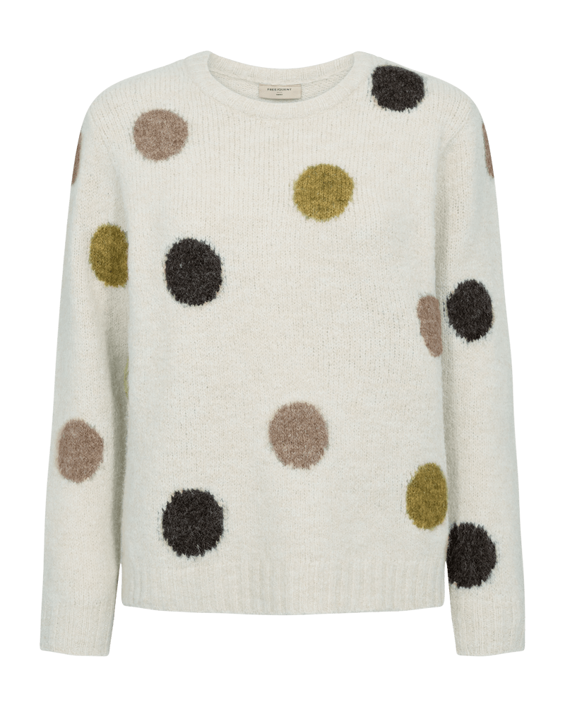 PULLOVER FQLOUISA VON FREE/QUENT IN MOONBEAM MEL W A. BRONZE MEL MZ#00916 Mode-Zauber