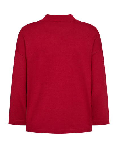 PULLOVER FQCONNY VON FREE/QUENT IN CHILI PEPPER MZ#00924 Mode-Zauber
