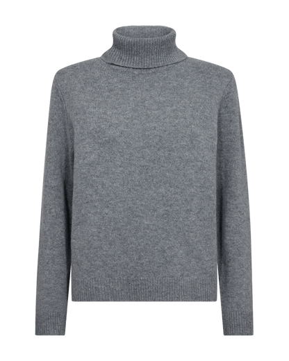 PULLOVER FQWINKA VON FREE/QUENT IN MITTELGRAU MLG. MZ#00969 Mode-Zauber