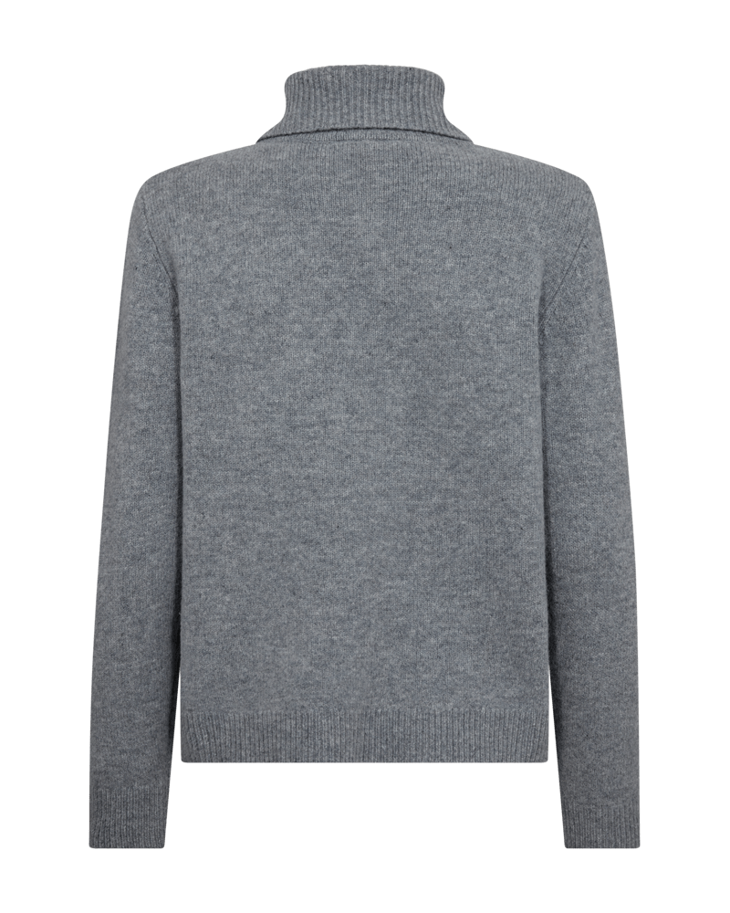PULLOVER FQWINKA VON FREE/QUENT IN MITTELGRAU MLG. MZ#00969 Mode-Zauber