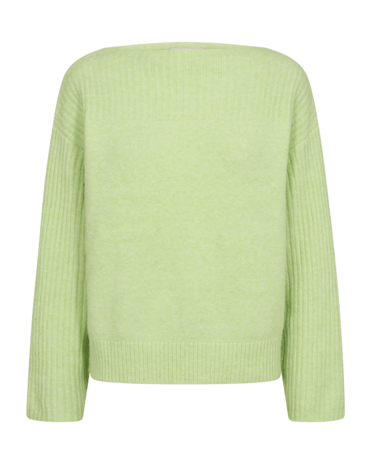 PULLOVER DAMEN FQBOADY VON FREE/QUENT IN  SHADOW LIME MZ#00568 Mode-Zauber