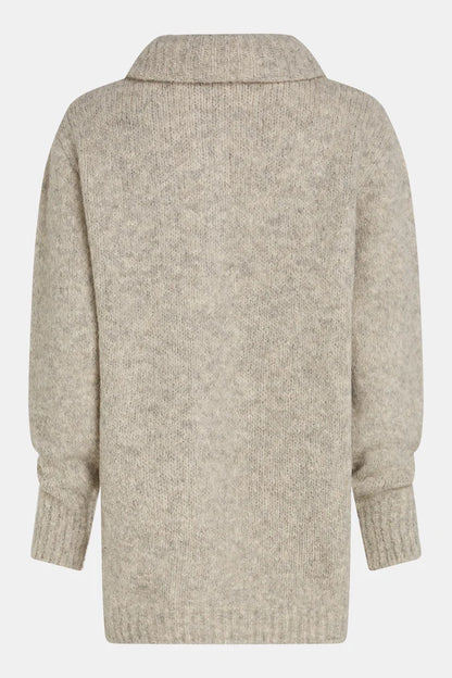 PULLOVER W24L227-036 VON PENN&INK IN BEIGE MZ#00658
