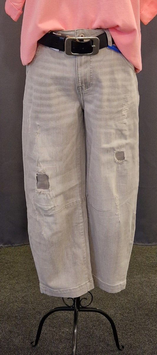 JEANS VON SEXY WOMEN IN GRAU  MZ#00747 Mode-Zauber