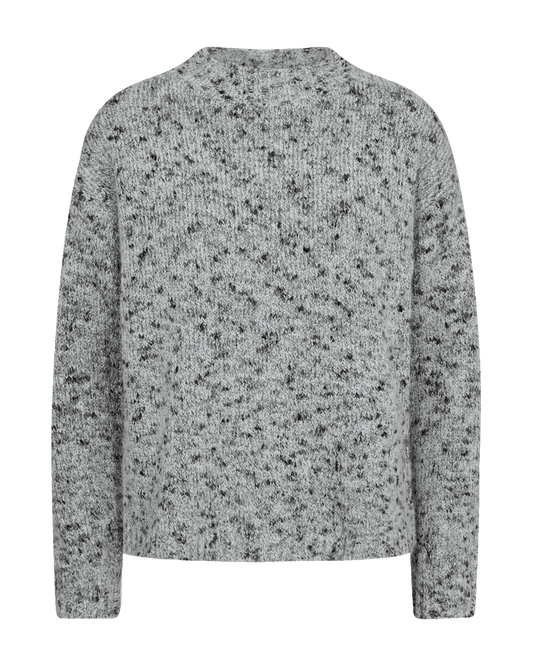 PULLOVER DAMEN FQPEREA VON FREE/QUENT IN HELLGRAU MZ#00585 mode-zauber