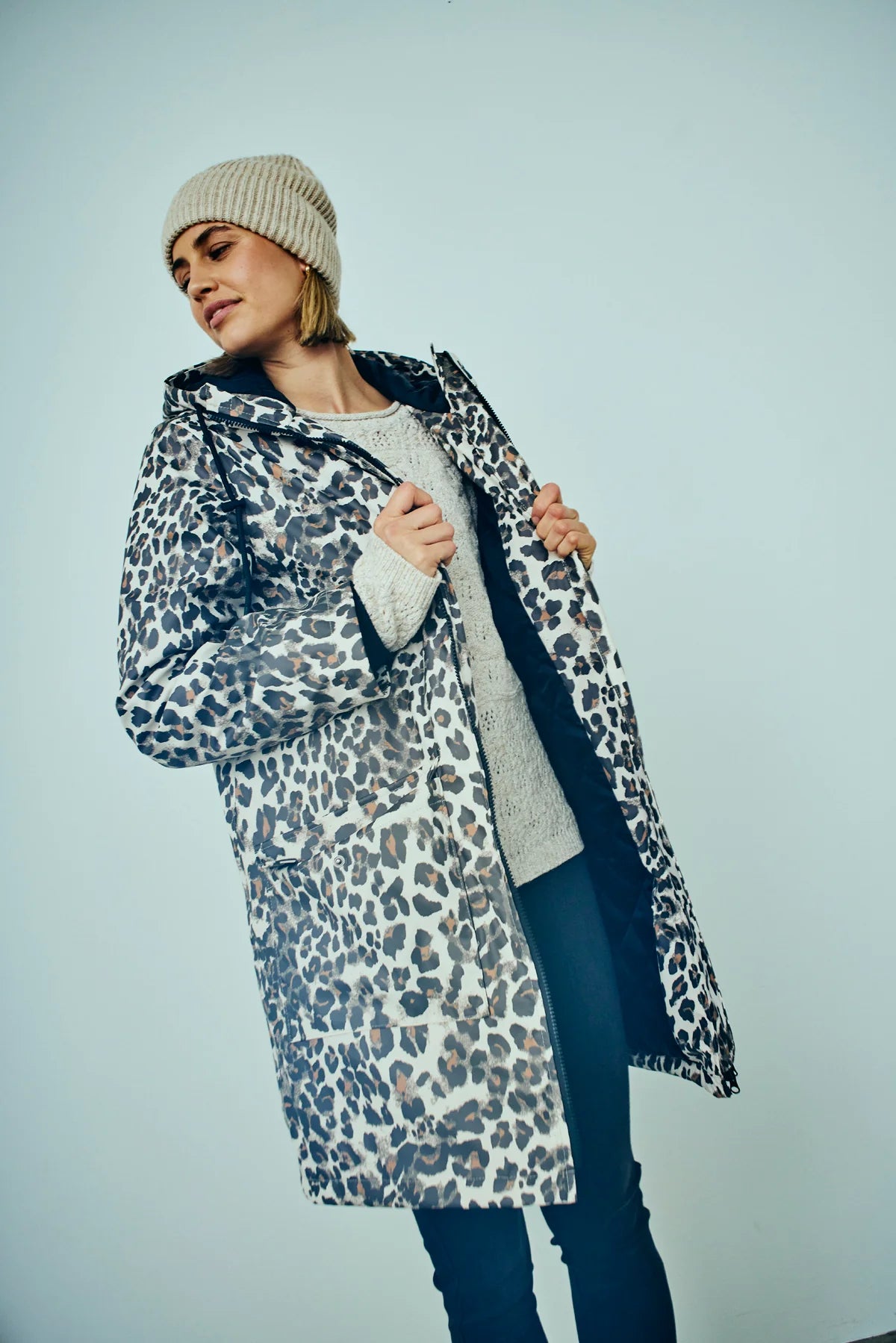 REGENJACKE FQRAIN VON FREE/QUENT IN LEO MZ#00901 Mode-Zauber