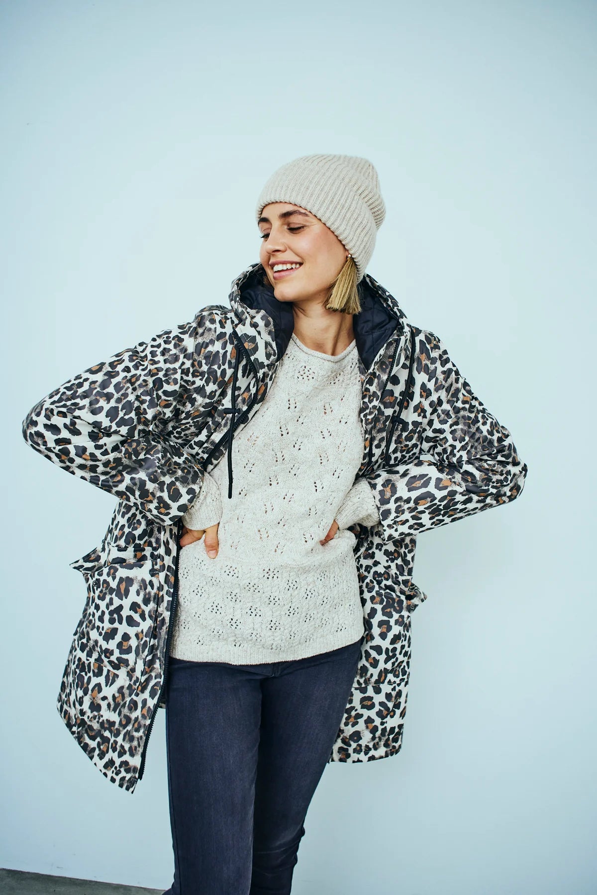 REGENJACKE FQRAIN VON FREE/QUENT IN LEO MZ#00901 Mode-Zauber