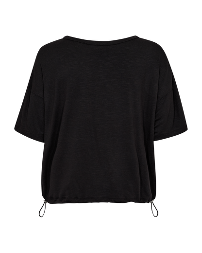 T-SHIRT FQIVORA VON FREE/OUENT IN SCHWARZ MZ#00676
