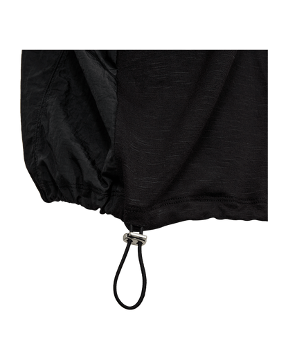 T-SHIRT FQIVORA VON FREE/OUENT IN SCHWARZ MZ#00676