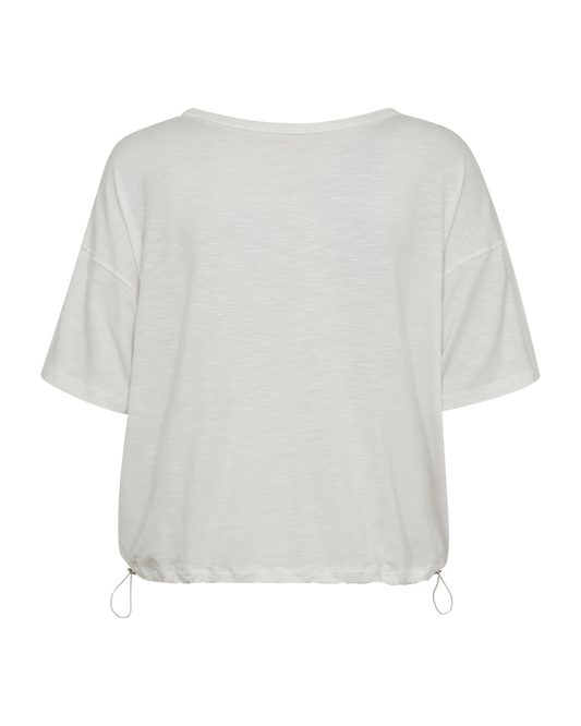 T-SHIRT FQIVORA VON FREE/OUENT IN  STERN OFF-WHITE MZ#00679