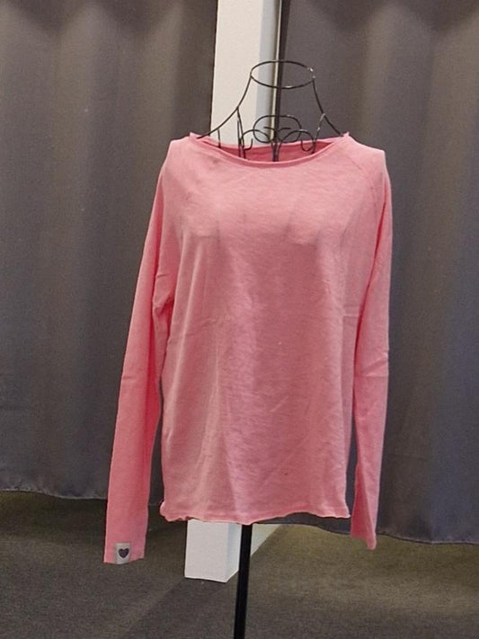 T-SHIRT BATCH AM ARM VON THESHIRT PROJEKT IN BLOSSOMPINK MZ#01014 Mode-Zauber