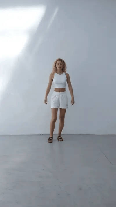 SHORTS  ORI T VON OUTRYGHT IN PEACH AMBER MZ#00792 Mode-Zauber