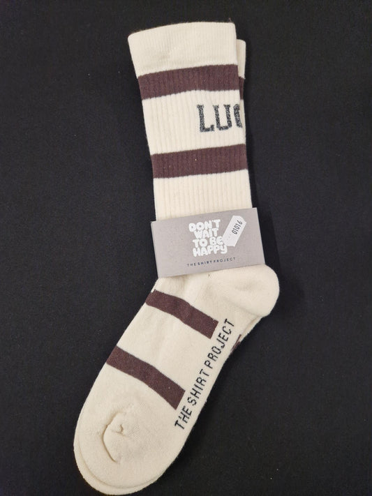 SOCKEN LUCKY GESTREIFT VON THESHIRT PROJEKT MZ#01015 Mode-Zauber