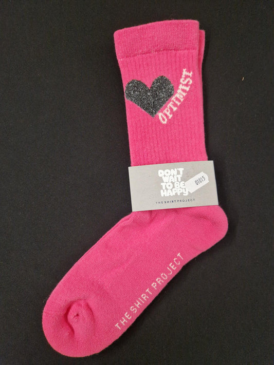 SOCKEN HERZ VON THESHIRT PROJEKT IN PINK MZ#01016 Mode-Zauber