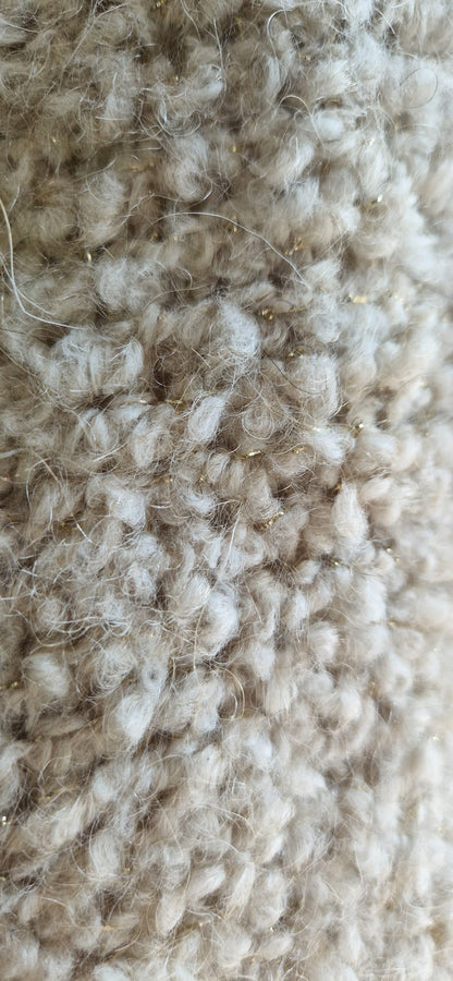 STRICKJACKE FUER DAMEN LANG ISSA BEIGE MZ#00599 Mode-Zauber