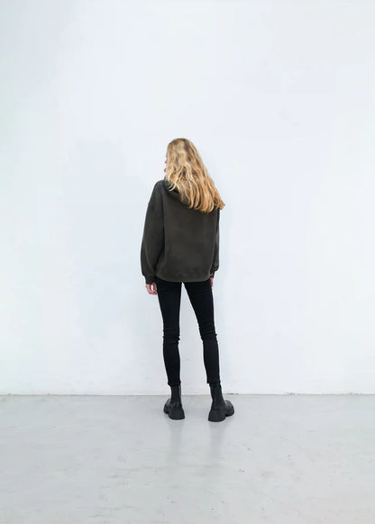SWEATER ZO (UNISEX) VON OUTRYGHT IN MILITARY GREEN MZ#00904
