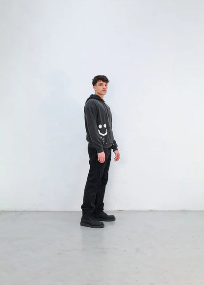 SWEATER HAZ S VON OUTRYGHT IN  FADED BLACK MZ#00975 Mode-Zauber