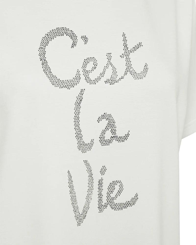 T-SHIRT MIT PRINT FQMALAK VON FREE/QUENT MZ#00922 Mode-Zauber