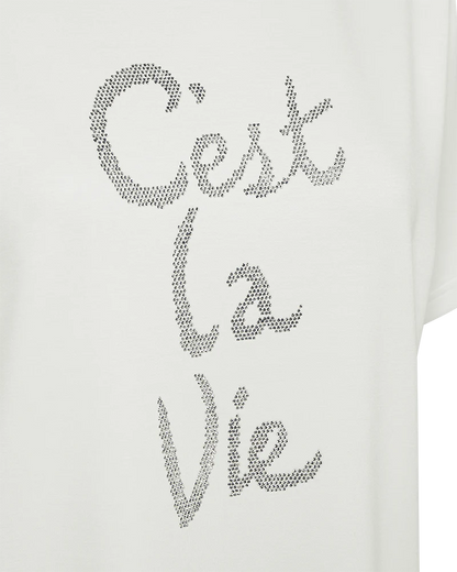 T-SHIRT MIT PRINT FQMALAK VON FREE/QUENT MZ#00922 Mode-Zauber