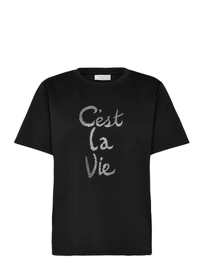 T-SHIRT MIT PRINT FQMALAK VON FREE/QUENT MZ#00922 Mode-Zauber