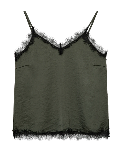TOP FQDOVE VON FREE/QUENT IN KOMBU GREEN MZ#00979 Mode-Zauber