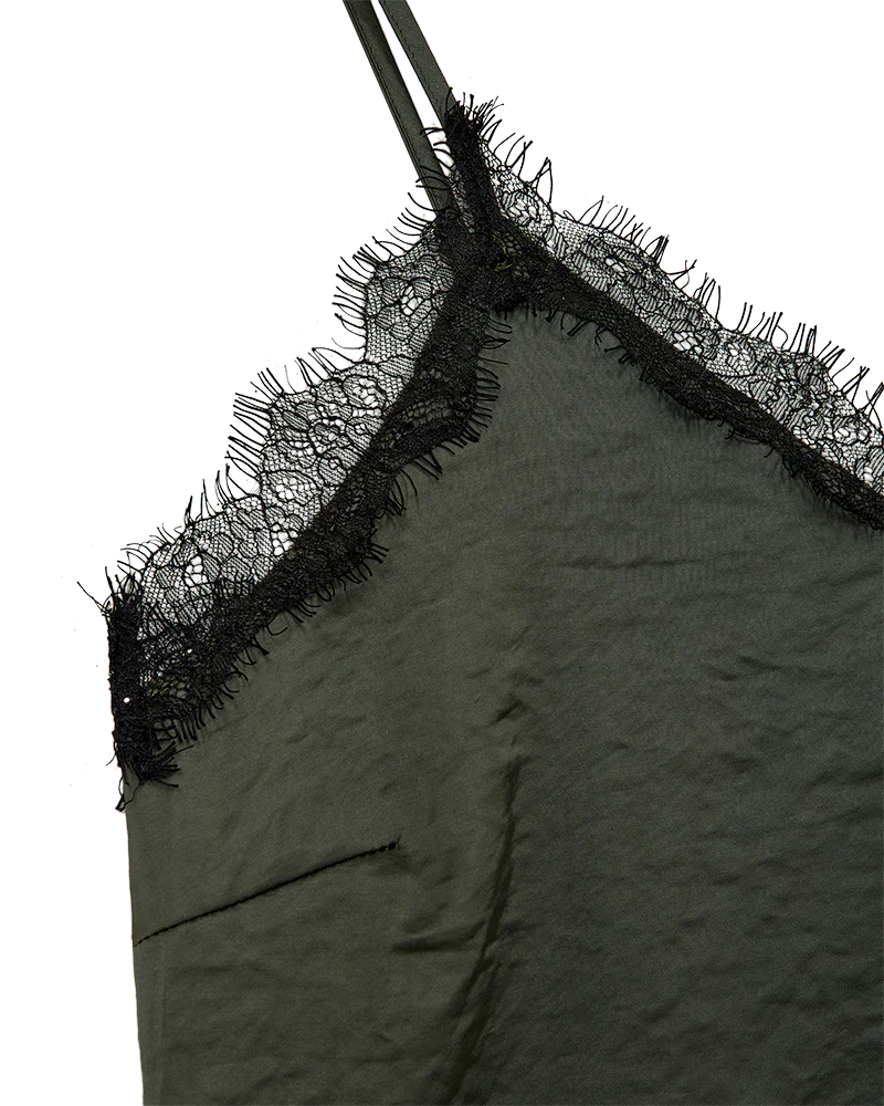 TOP FQDOVE VON FREE/QUENT IN KOMBU GREEN MZ#00979 Mode-Zauber
