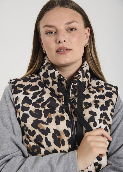 WESTE FQJOYCO VON FREE/QUENT MIT LEOPARDENMUSTER MZ#00891 Mode-Zauber