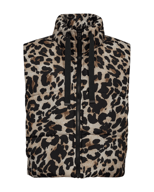 WESTE FQJOYCO VON FREE/QUENT MIT LEOPARDENMUSTER MZ#00891 Mode-Zauber