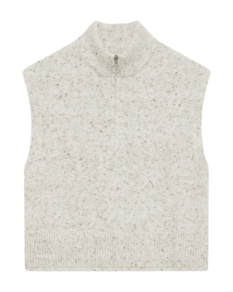 WESTE FQGRSNEMES VON FREE/QUENT IN MOONBEAM MELANGE MZ#00977 Mode-Zauber